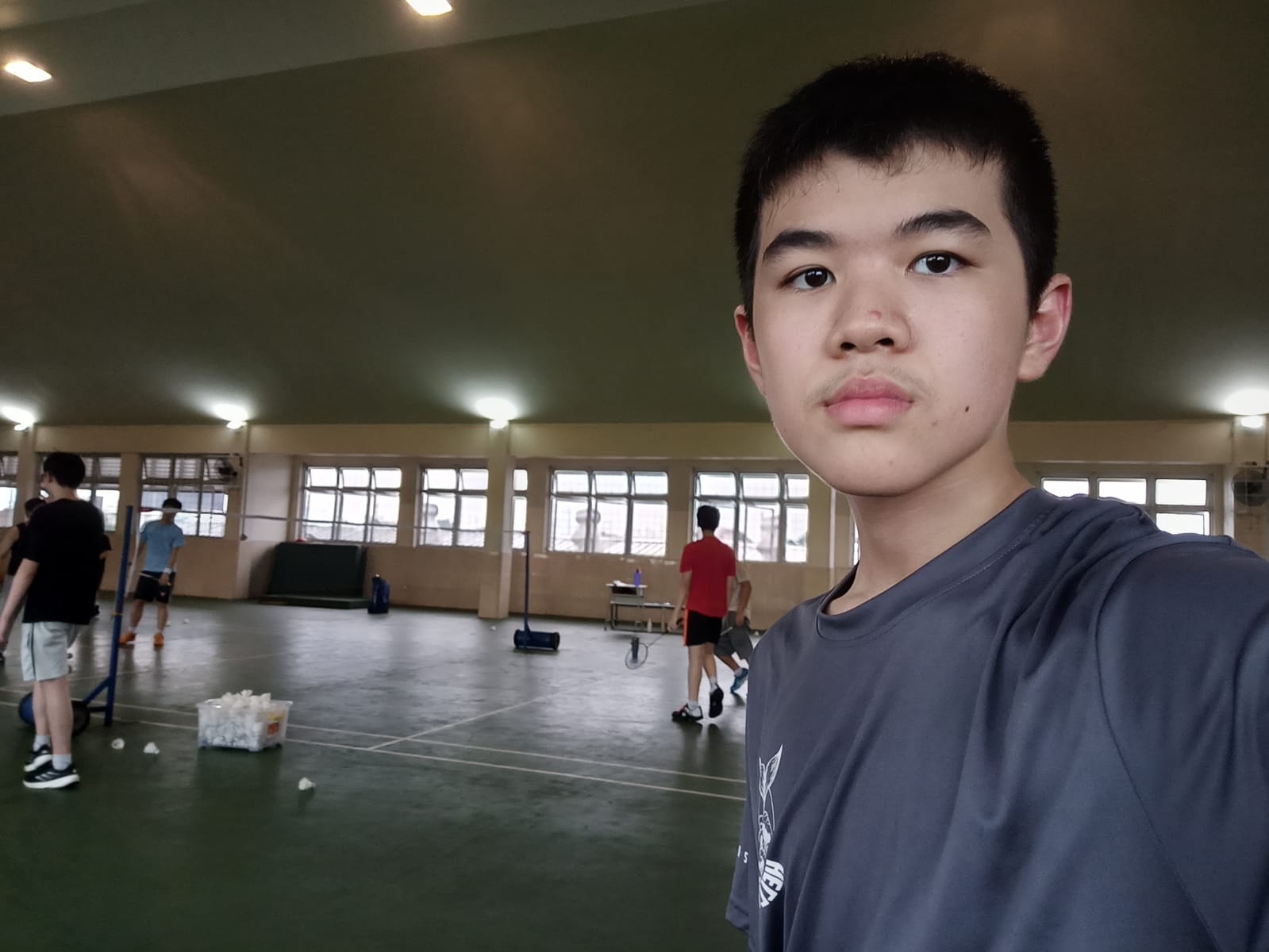 Calvin in Badminton ECA